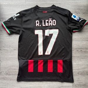 Puma AC Milan #17 Leao Men’s L Soccer Jersey